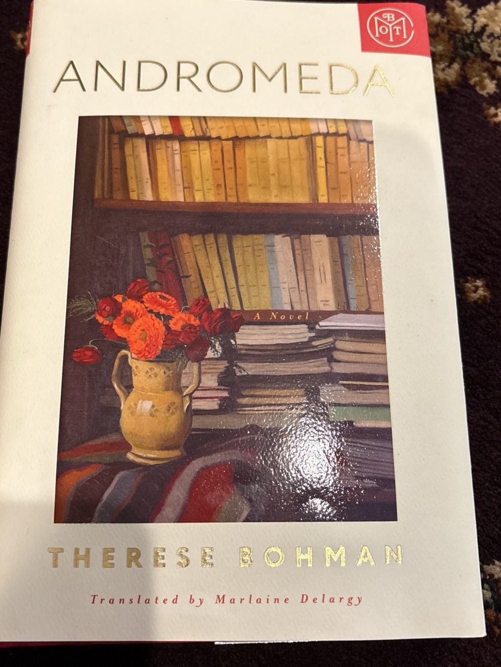 Therese Bohman Andromeda Paperback Book - White Cover